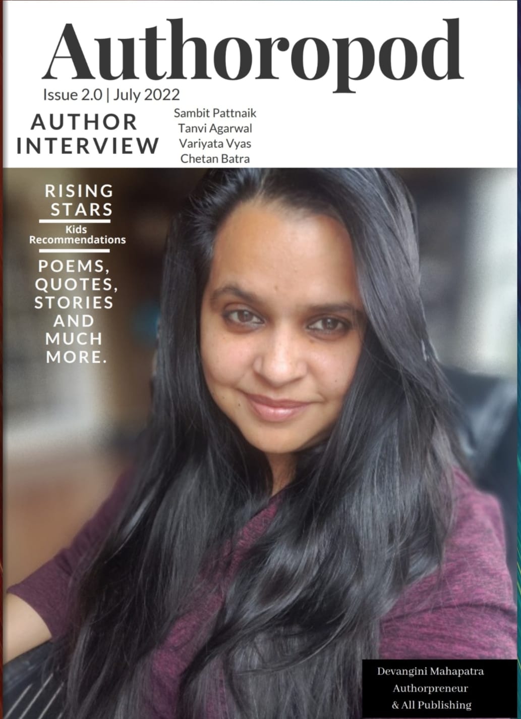 July Edition cover