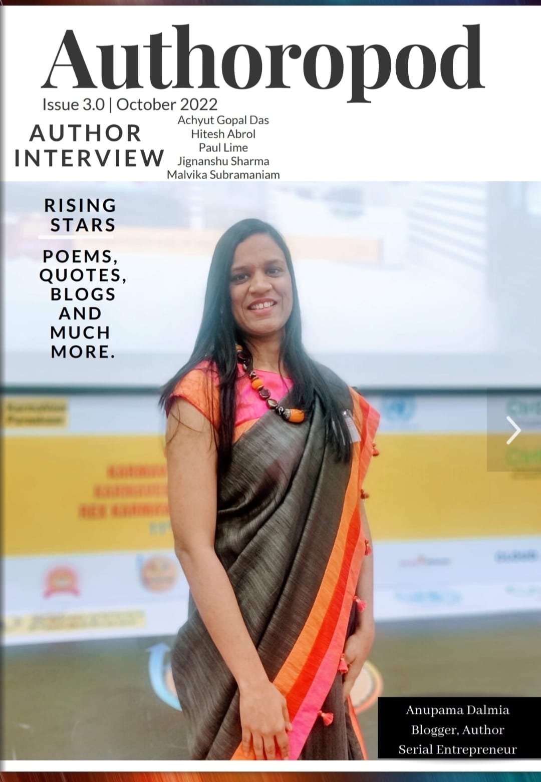 October Edition cover